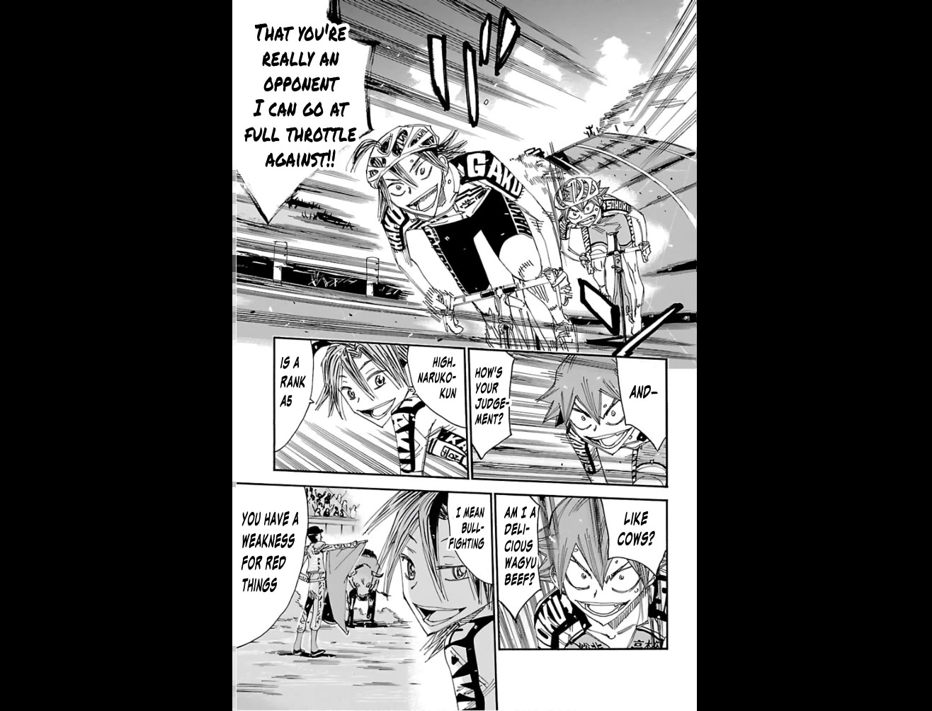Yowamushi Pedal Chapter 490 page 6 - Chapter 490: Naruko! A dangerous battle