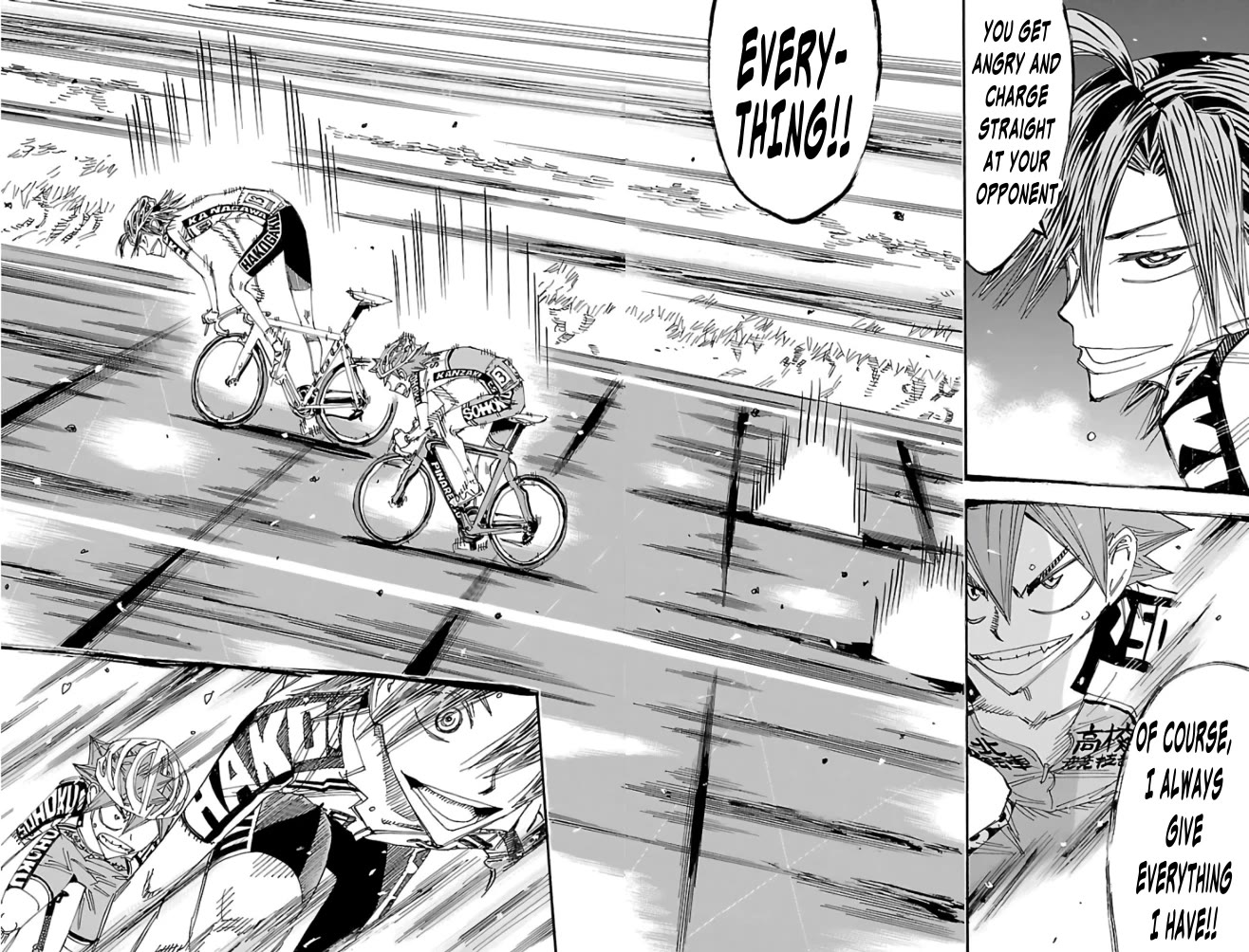 Yowamushi Pedal Chapter 490 page 7 - Chapter 490: Naruko! A dangerous battle