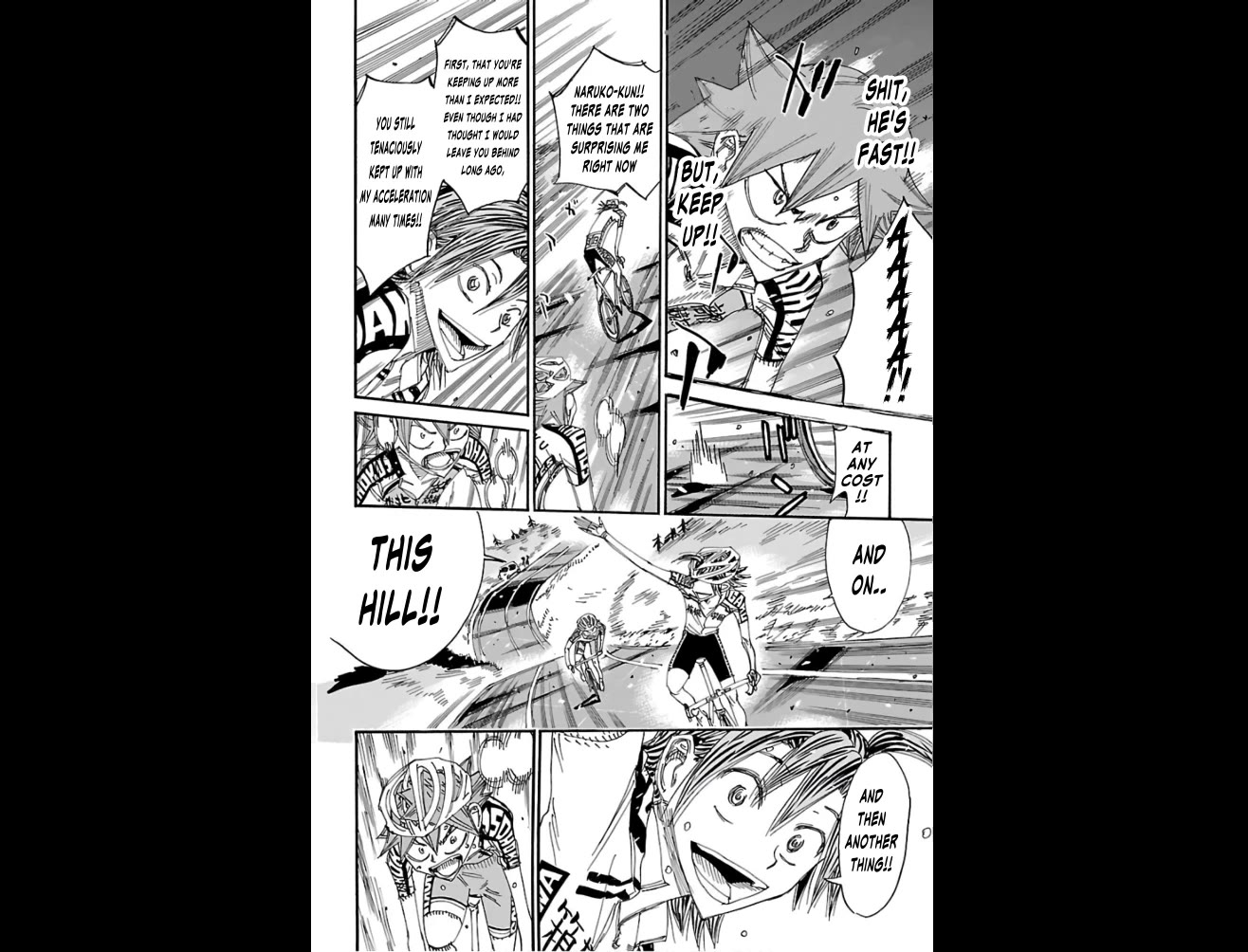 Yowamushi Pedal Chapter 490 page 8 - Chapter 490: Naruko! A dangerous battle