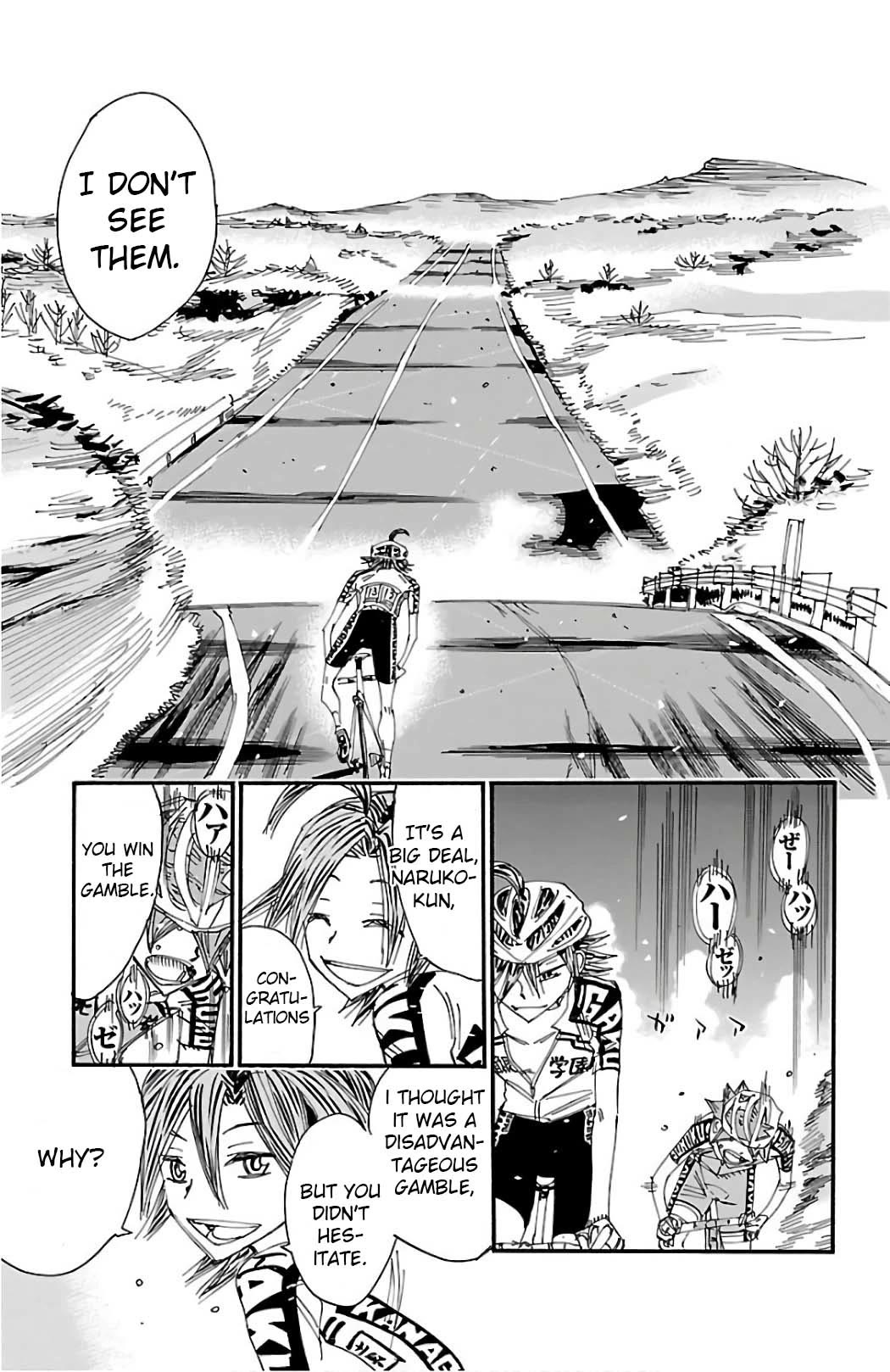 Yowamushi Pedal Chapter 491 page 15 - Chapter 491: The Winning Gamble!!