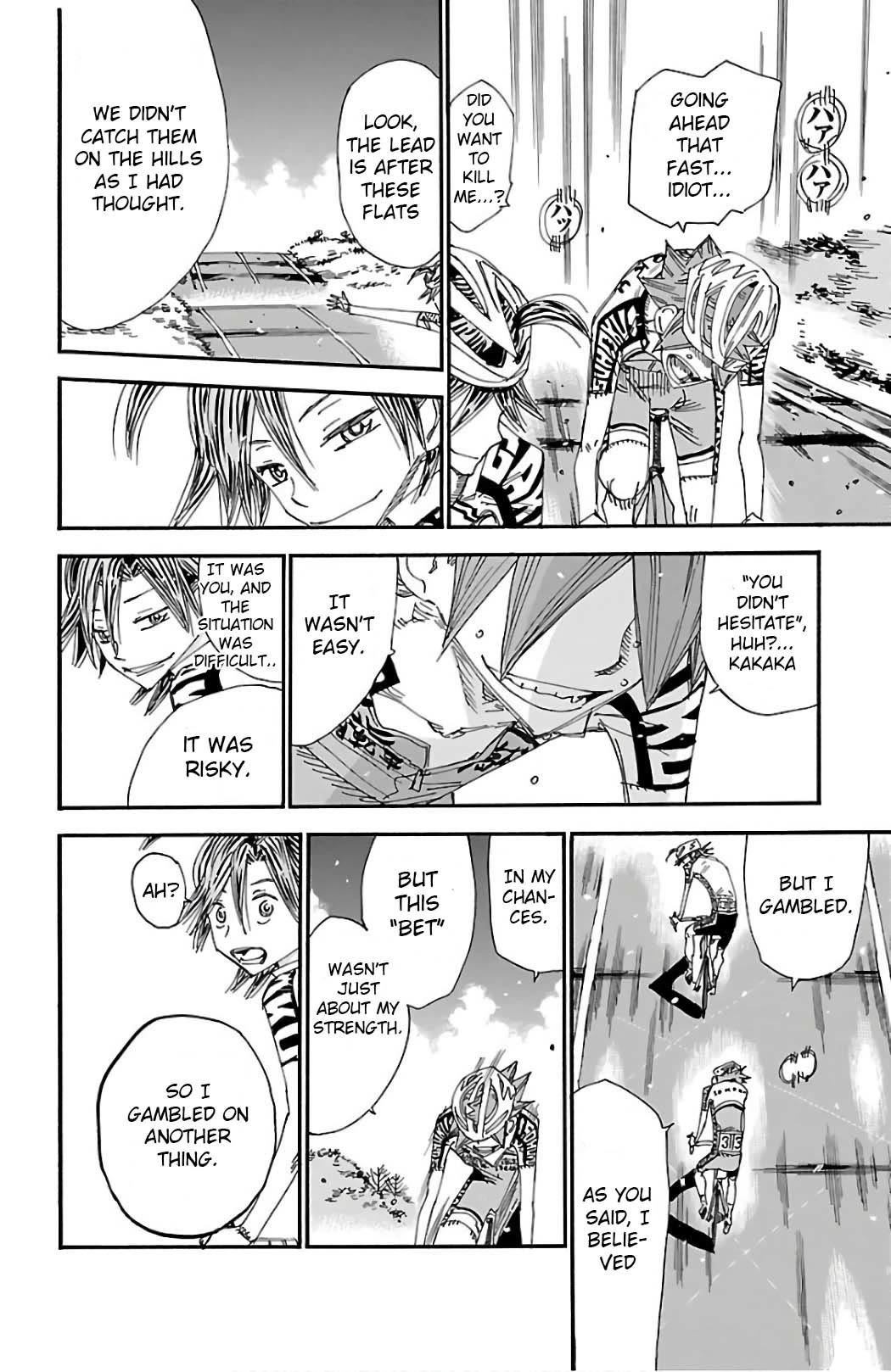 Yowamushi Pedal Chapter 491 page 16 - Chapter 491: The Winning Gamble!!
