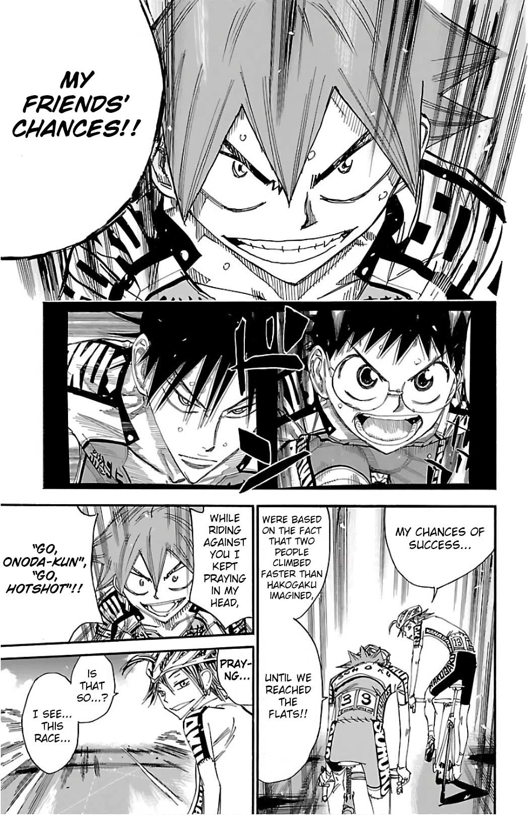 Yowamushi Pedal Chapter 491 page 17 - Chapter 491: The Winning Gamble!!