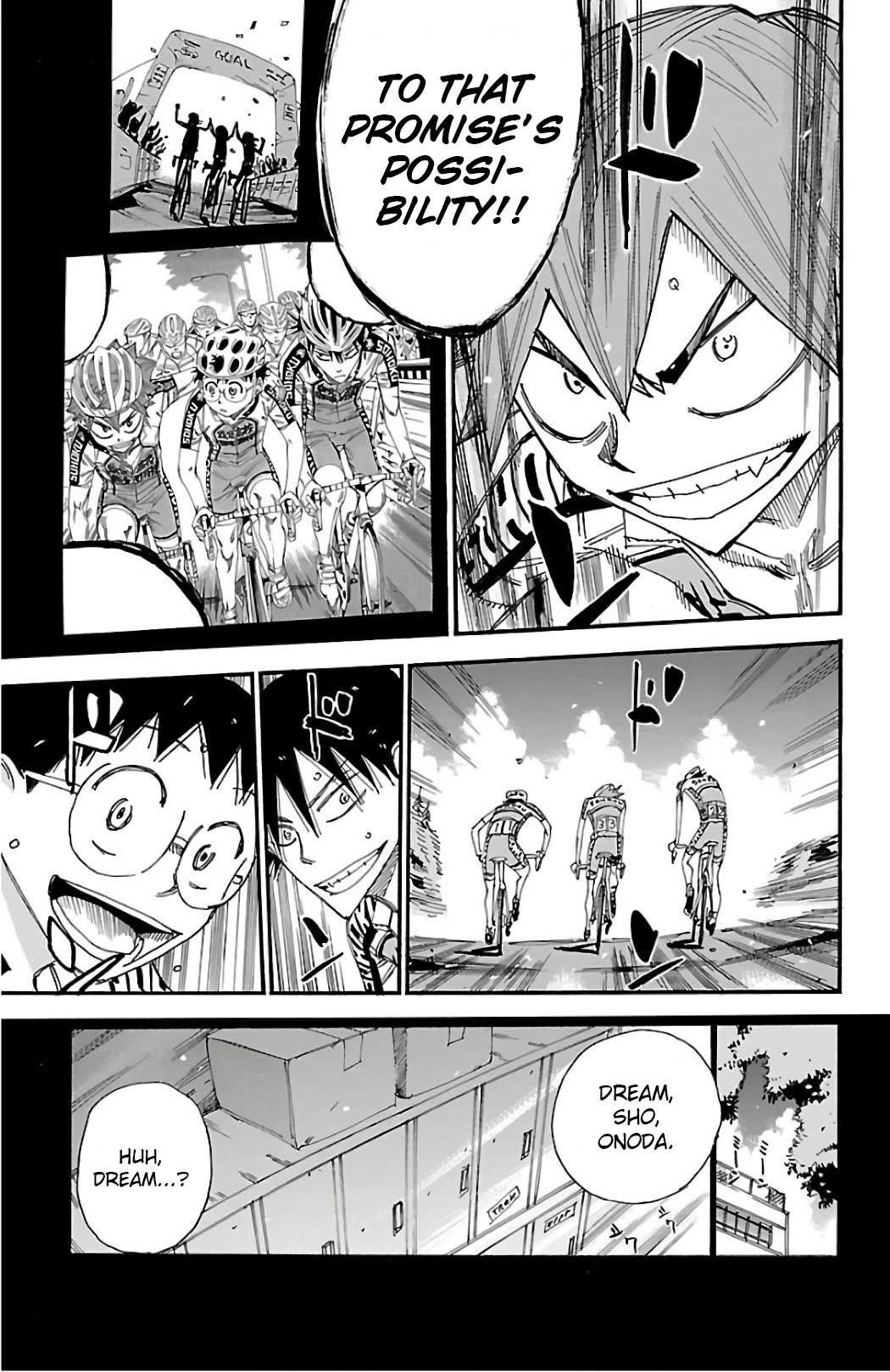 Yowamushi Pedal Chapter 492 page 11 - Chapter 492: The Three People in the Lead!!!