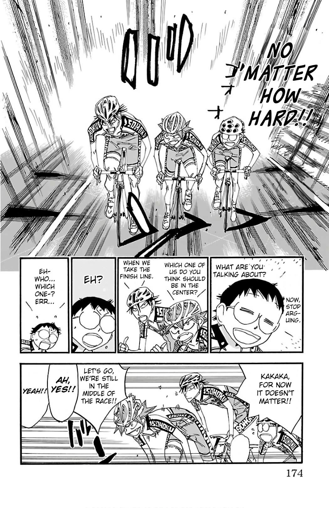 Yowamushi Pedal Chapter 492 page 16 - Chapter 492: The Three People in the Lead!!!