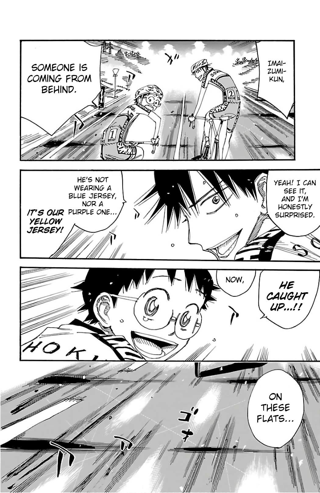 Yowamushi Pedal Chapter 492 page 2 - Chapter 492: The Three People in the Lead!!!