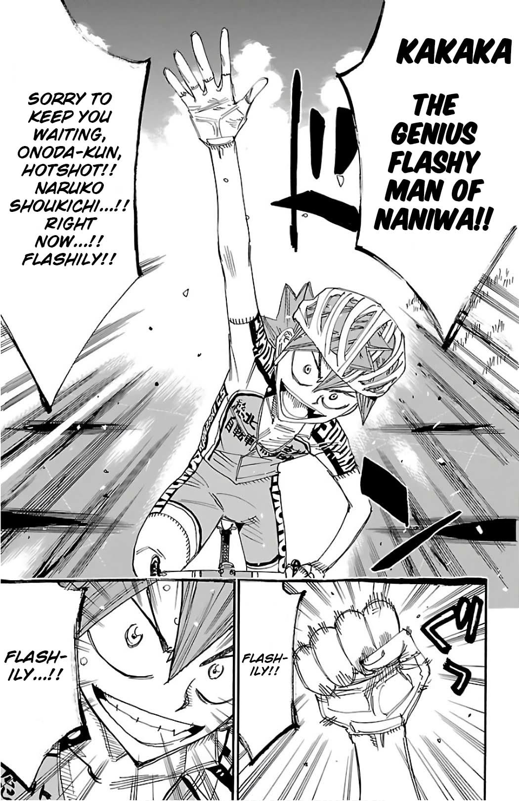 Yowamushi Pedal Chapter 492 page 3 - Chapter 492: The Three People in the Lead!!!