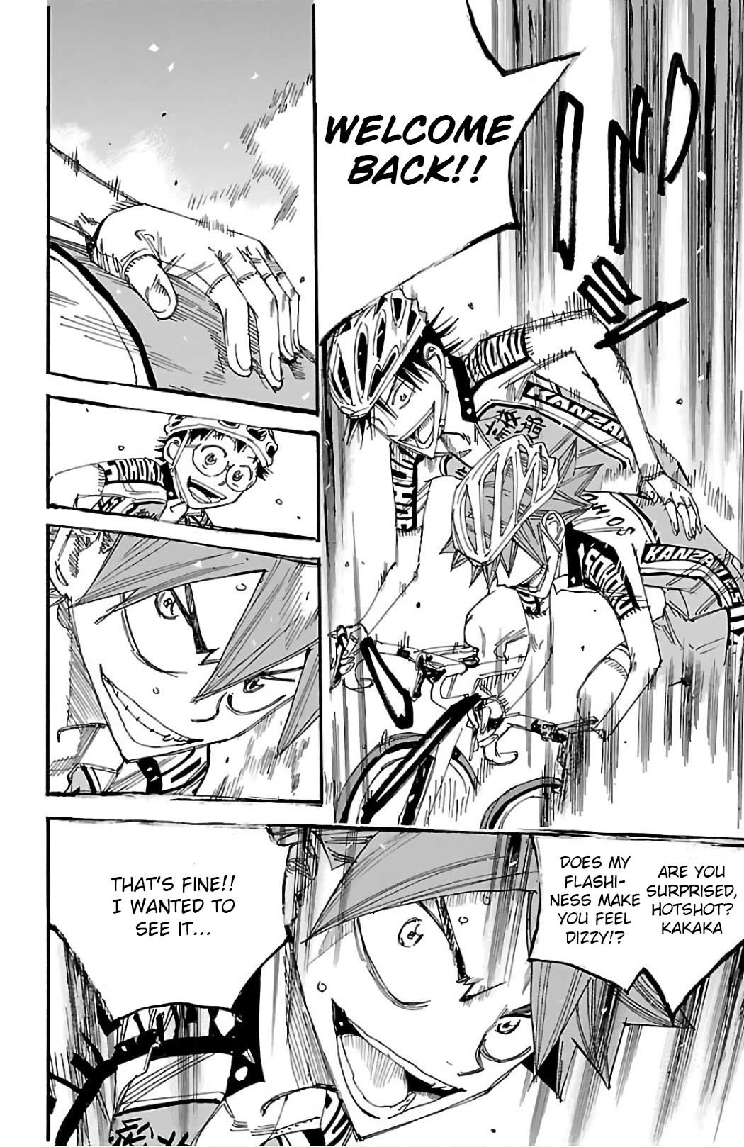 Yowamushi Pedal Chapter 492 page 5 - Chapter 492: The Three People in the Lead!!!