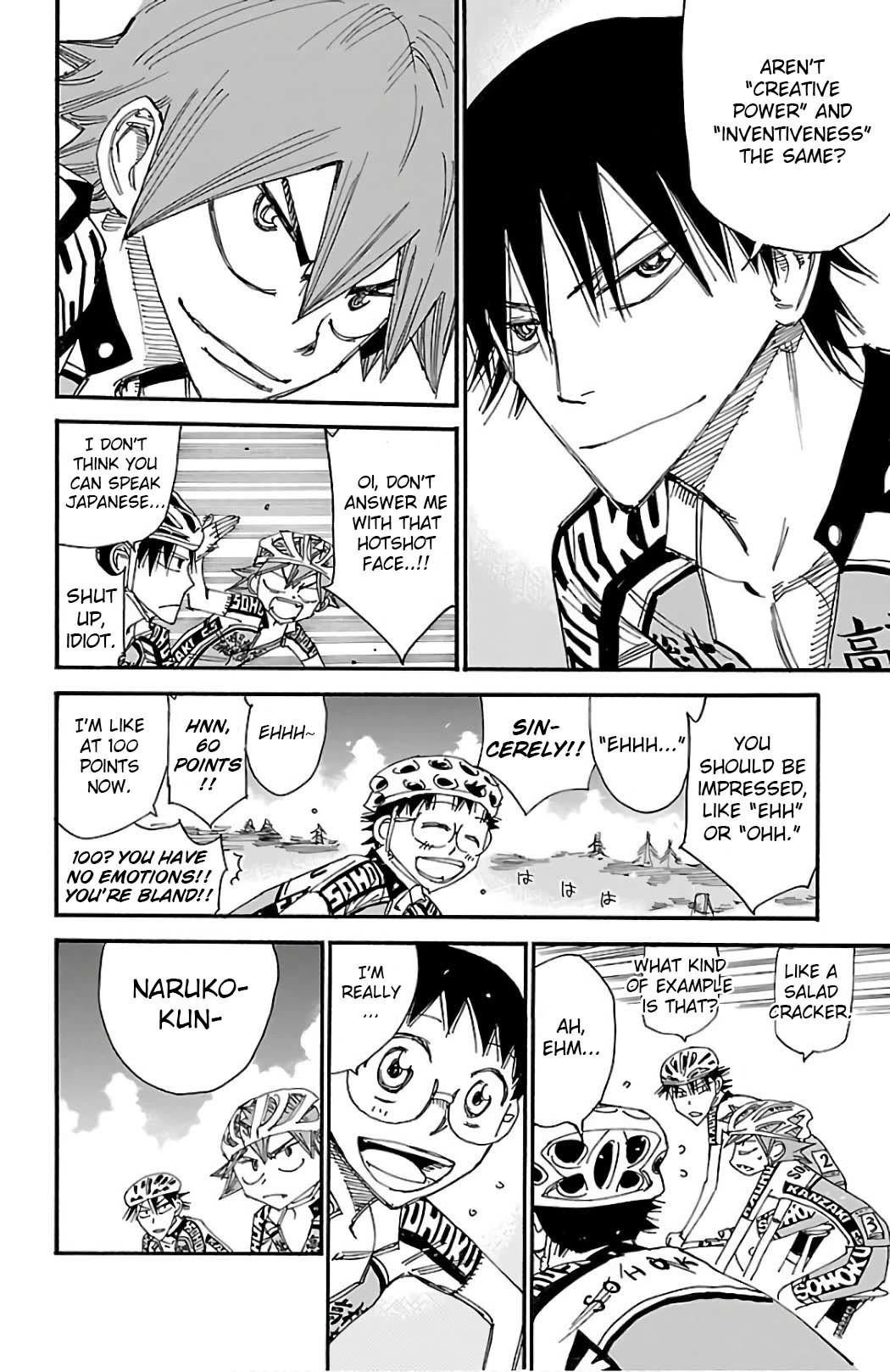 Yowamushi Pedal Chapter 492 page 7 - Chapter 492: The Three People in the Lead!!!