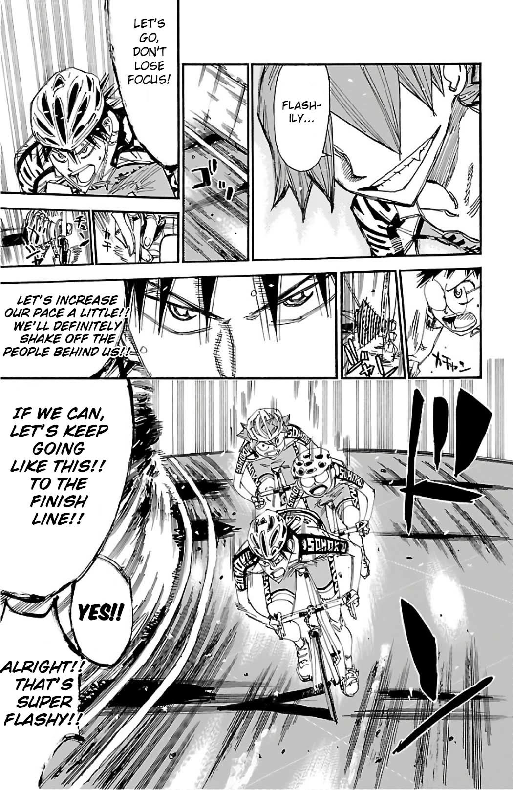 Yowamushi Pedal Chapter 493 page 10 - Chapter 493: The Last 7km's Chase