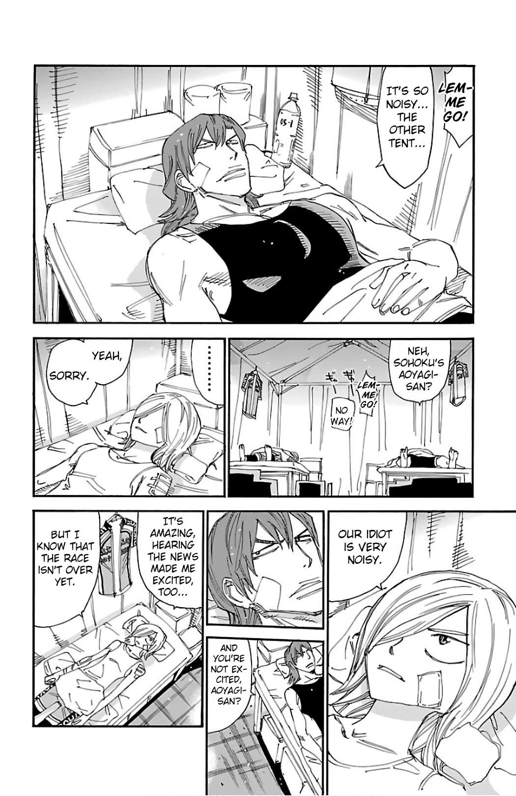 Yowamushi Pedal Chapter 493 page 13 - Chapter 493: The Last 7km's Chase