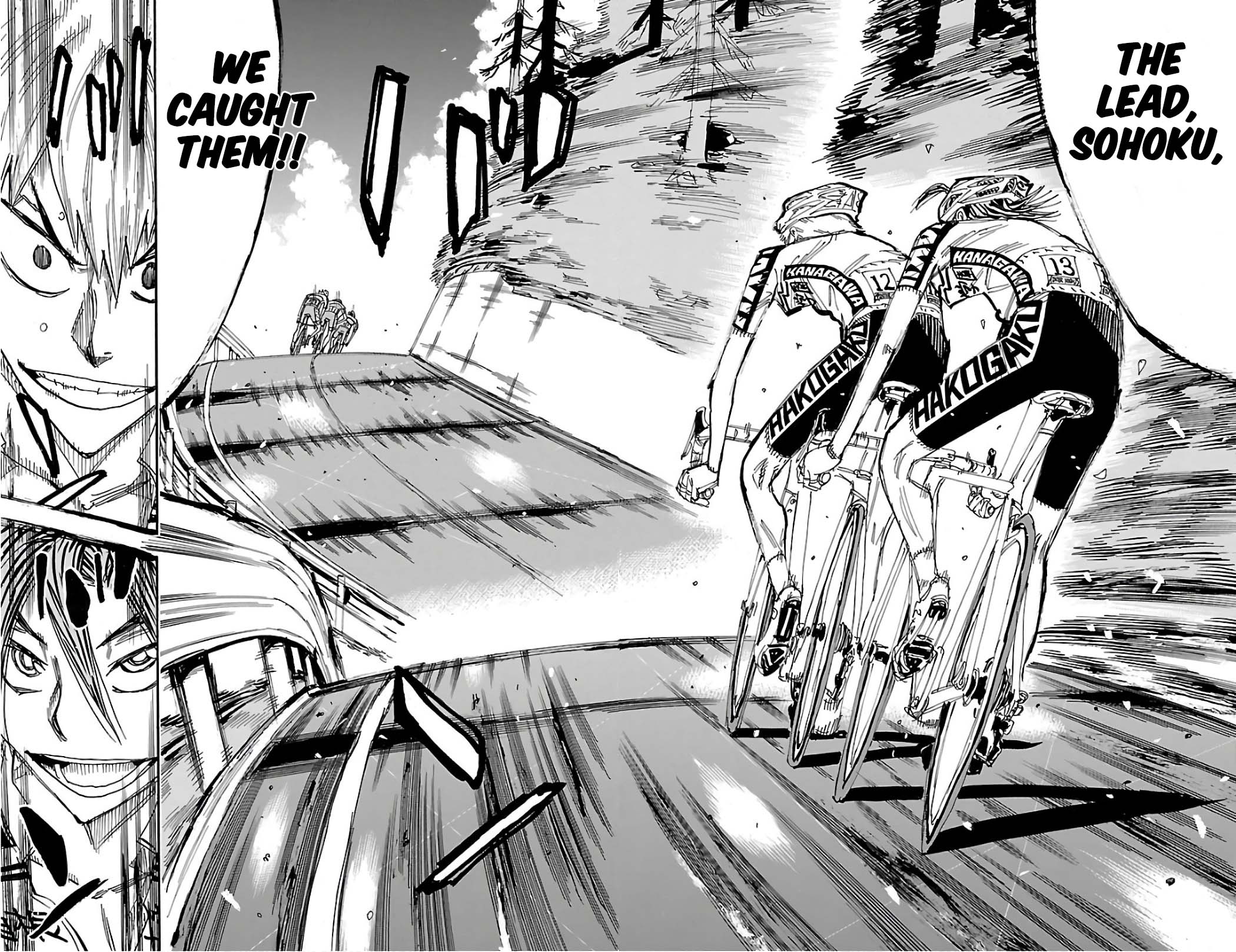Yowamushi Pedal Chapter 493 page 17 - Chapter 493: The Last 7km's Chase