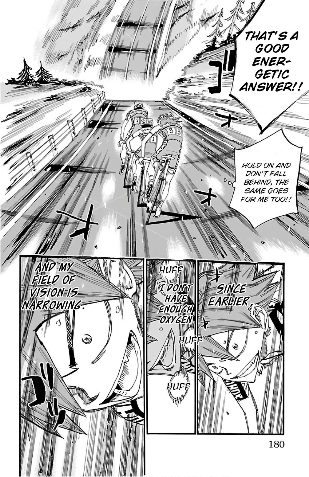 Yowamushi Pedal Chapter 493 page 3 - Chapter 493: The Last 7km's Chase