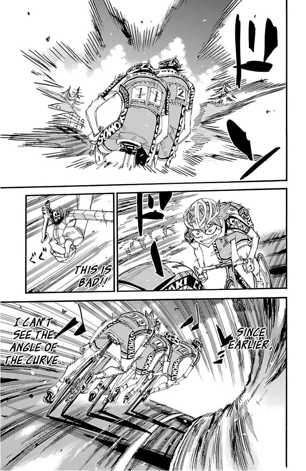 Yowamushi Pedal Chapter 493 page 4 - Chapter 493: The Last 7km's Chase