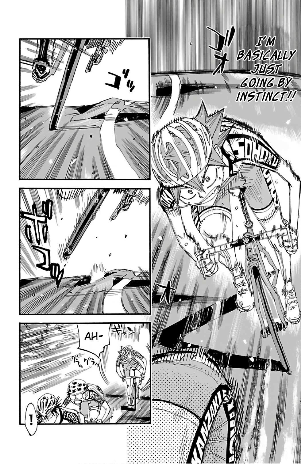 Yowamushi Pedal Chapter 493 page 5 - Chapter 493: The Last 7km's Chase