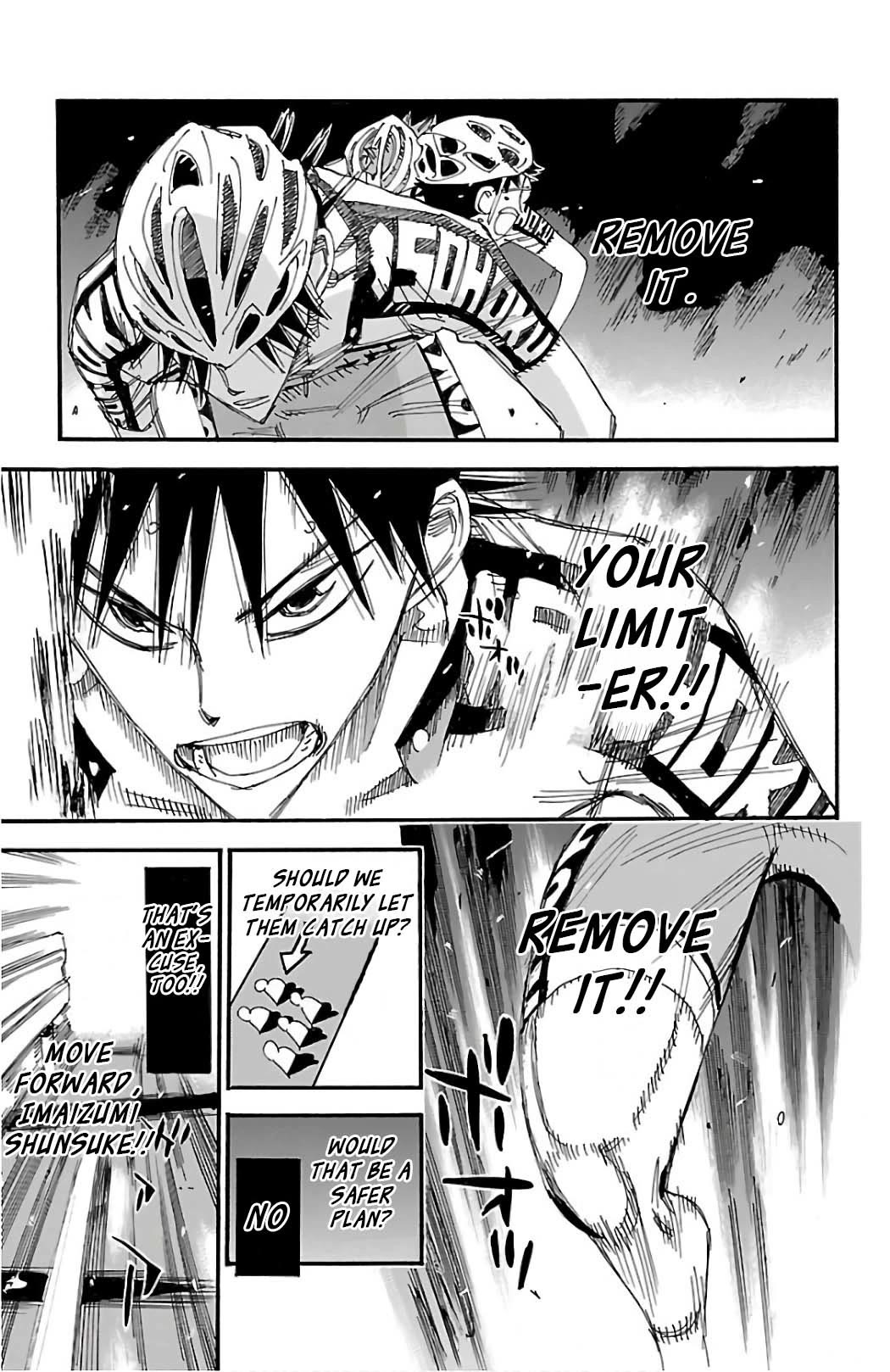 Yowamushi Pedal Chapter 494 page 10 - Chapter 494: Battle! Downhill!!