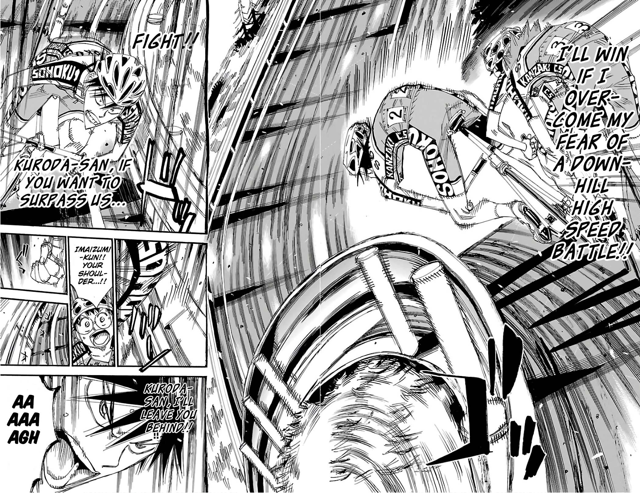 Yowamushi Pedal Chapter 494 page 11 - Chapter 494: Battle! Downhill!!