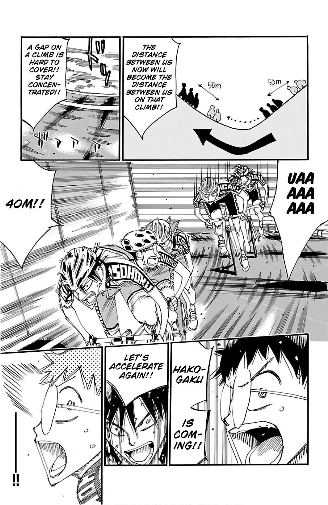 Yowamushi Pedal Chapter 494 page 16 - Chapter 494: Battle! Downhill!!