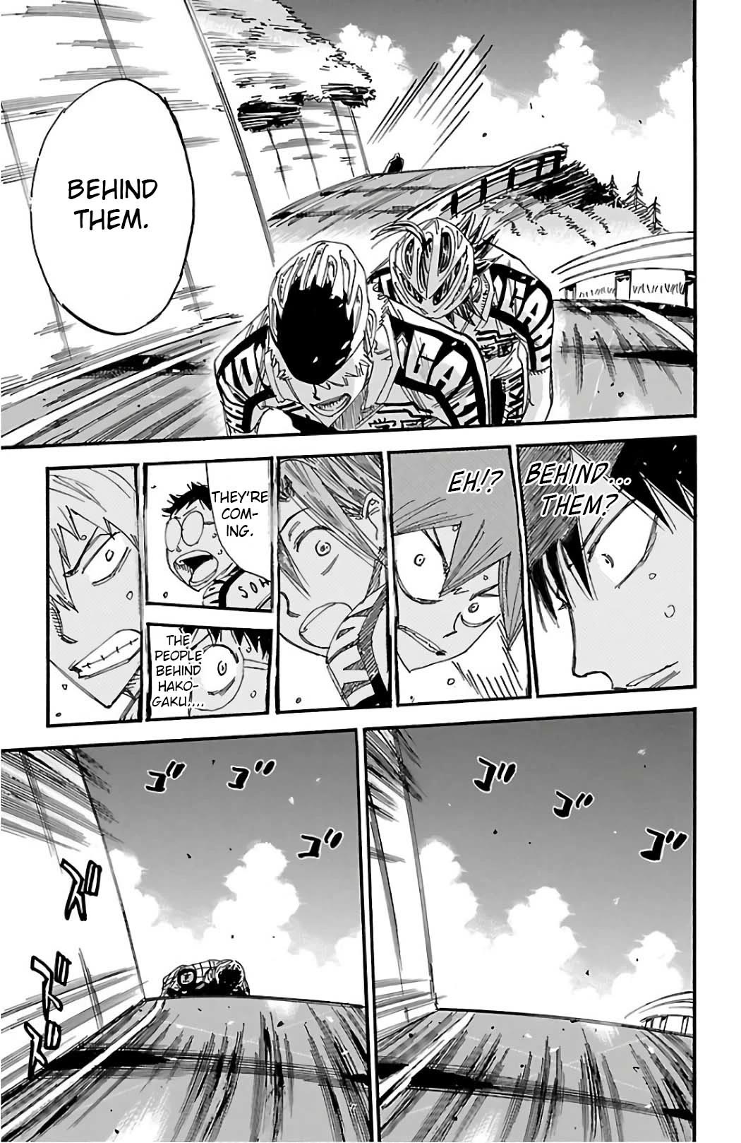 Yowamushi Pedal Chapter 494 page 18 - Chapter 494: Battle! Downhill!!