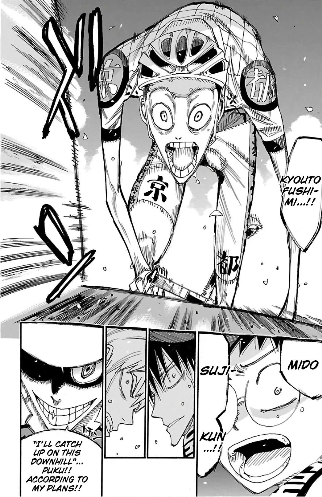 Yowamushi Pedal Chapter 494 page 19 - Chapter 494: Battle! Downhill!!