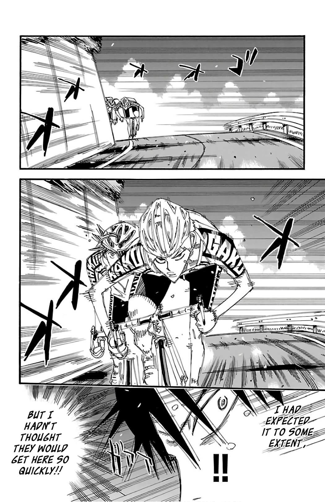 Yowamushi Pedal Chapter 494 page 4 - Chapter 494: Battle! Downhill!!
