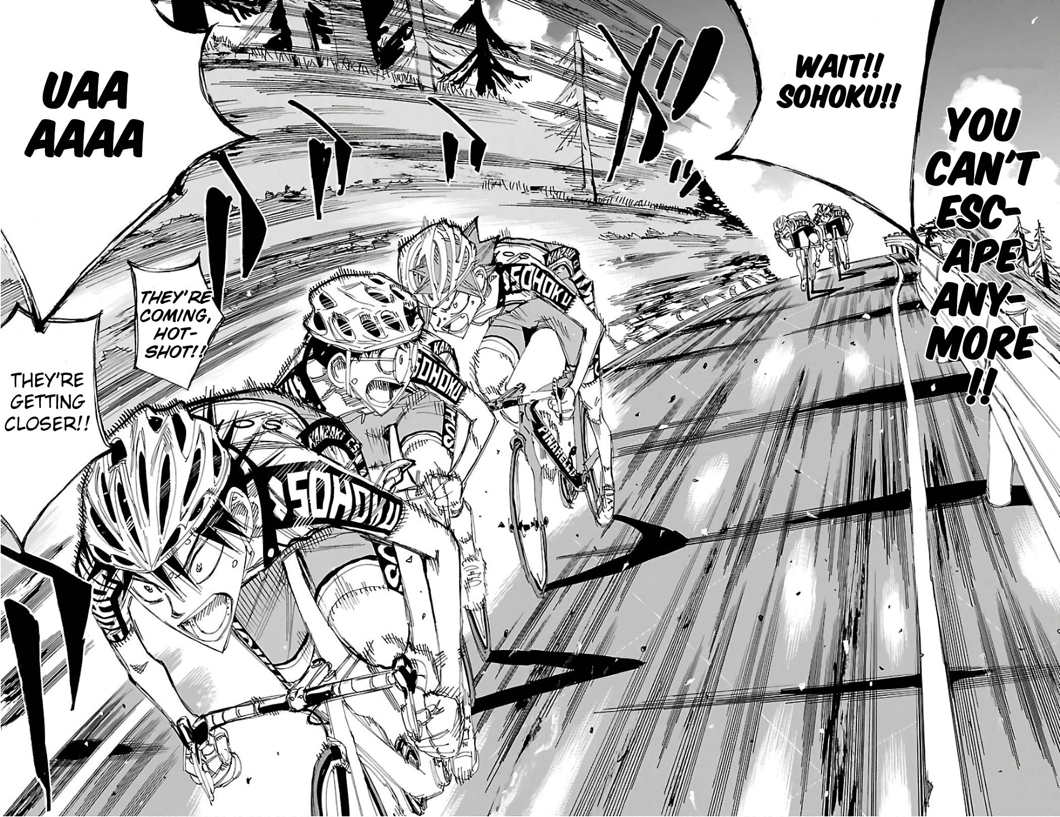 Yowamushi Pedal Chapter 494 page 6 - Chapter 494: Battle! Downhill!!