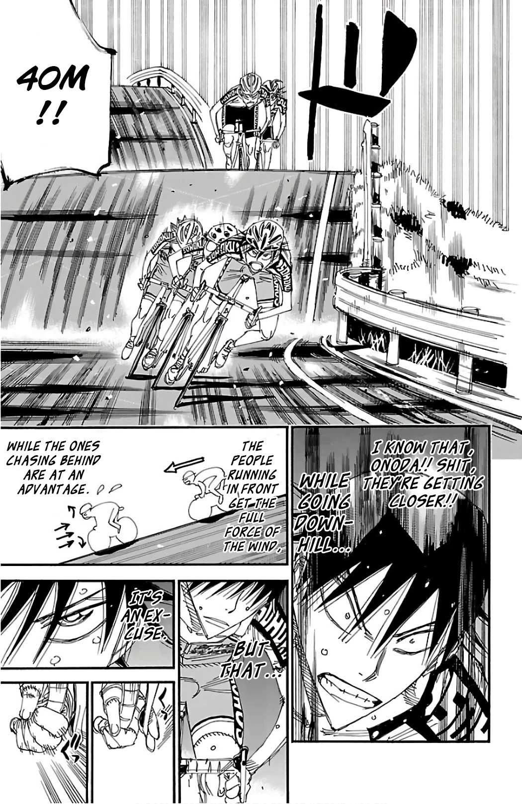Yowamushi Pedal Chapter 494 page 8 - Chapter 494: Battle! Downhill!!