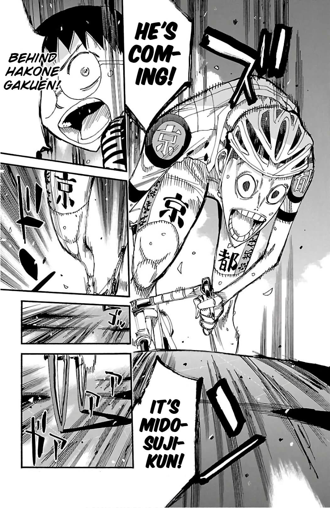 Yowamushi Pedal Chapter 495 page 1 - Chapter 495: Prey