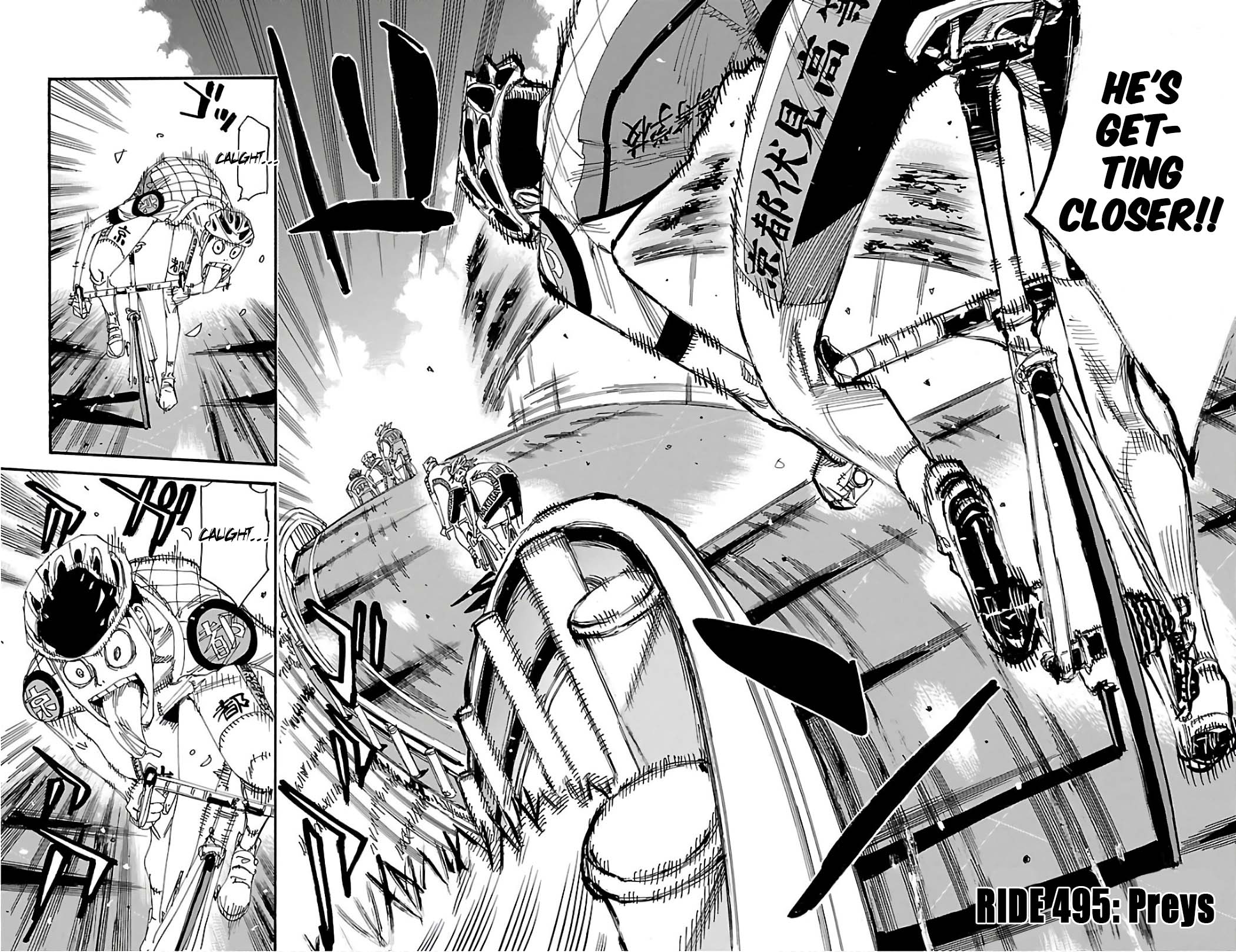 Yowamushi Pedal Chapter 495 page 2 - Chapter 495: Prey