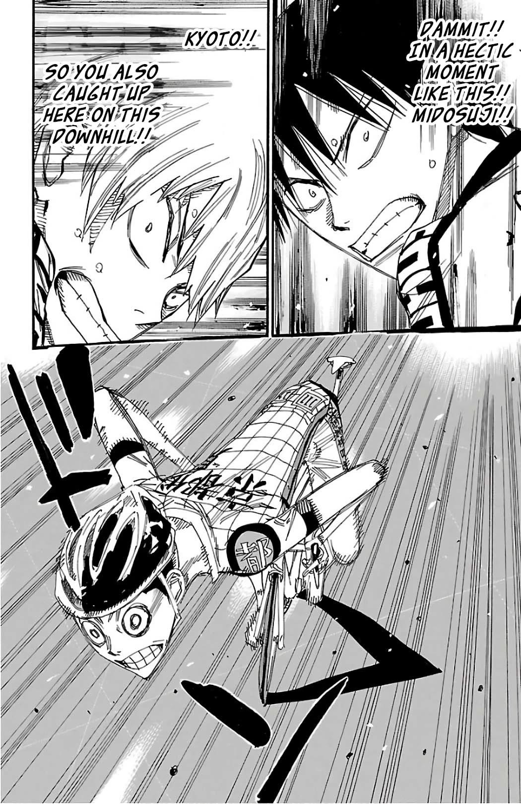 Yowamushi Pedal Chapter 495 page 4 - Chapter 495: Prey