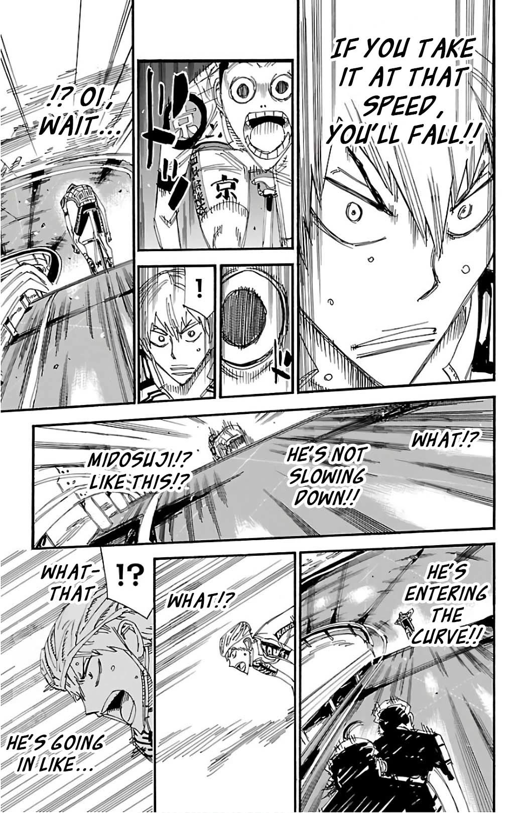 Yowamushi Pedal Chapter 495 page 9 - Chapter 495: Prey