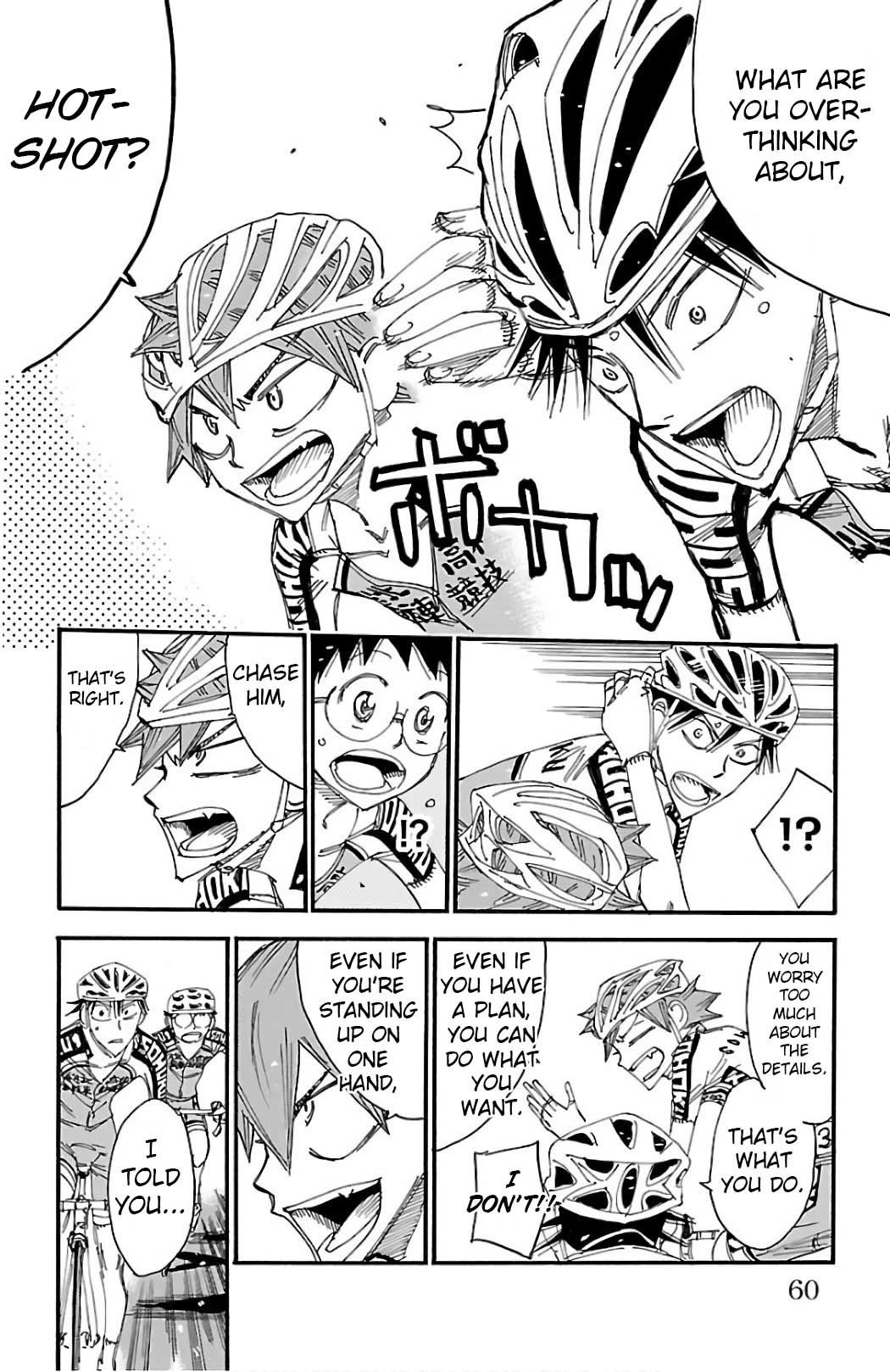 Yowamushi Pedal Chapter 496 page 13 - Chapter 496: The Stolen 200m