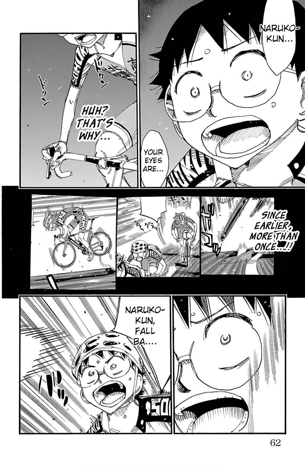 Yowamushi Pedal Chapter 496 page 15 - Chapter 496: The Stolen 200m
