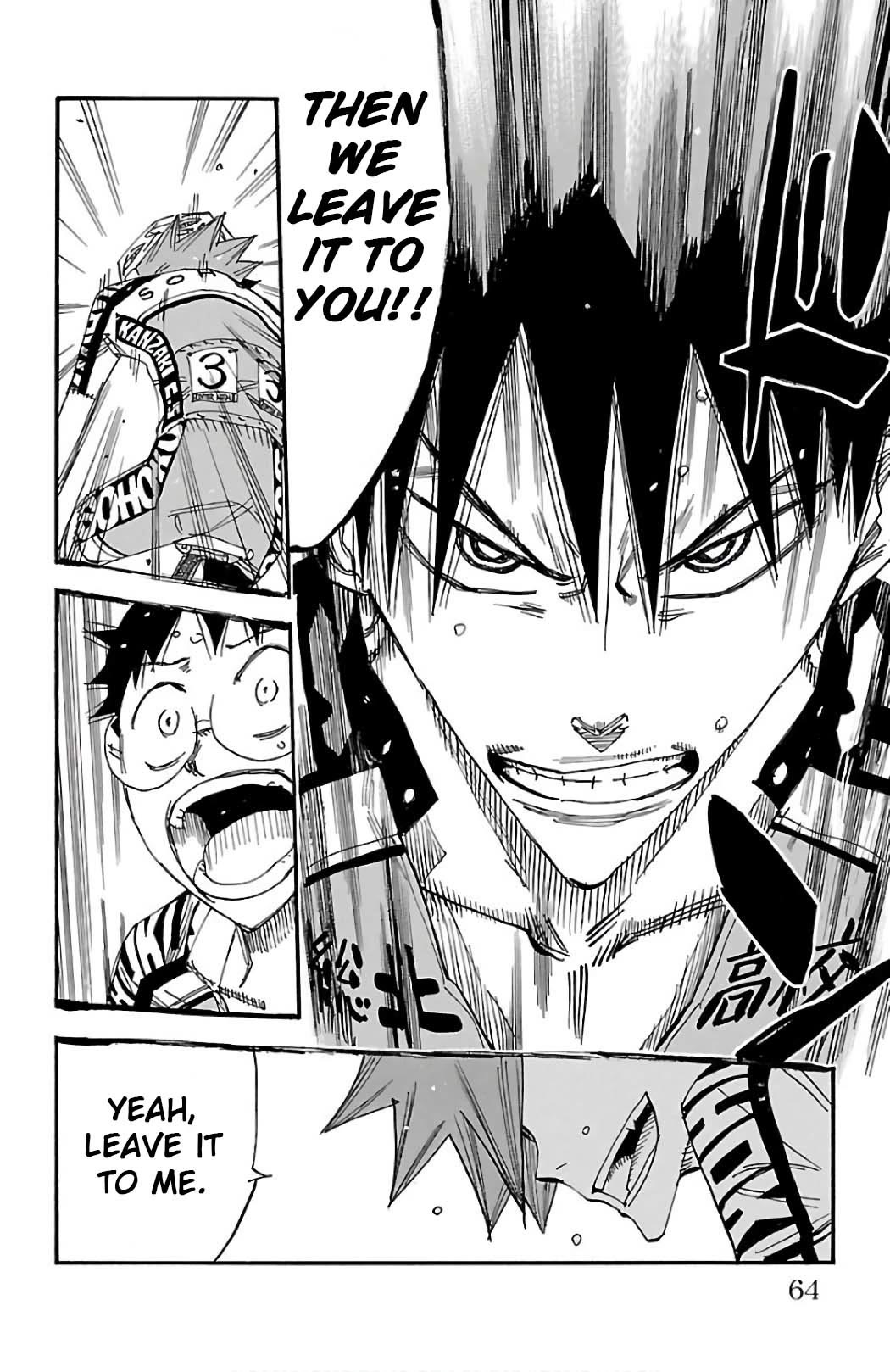 Yowamushi Pedal Chapter 496 page 17 - Chapter 496: The Stolen 200m