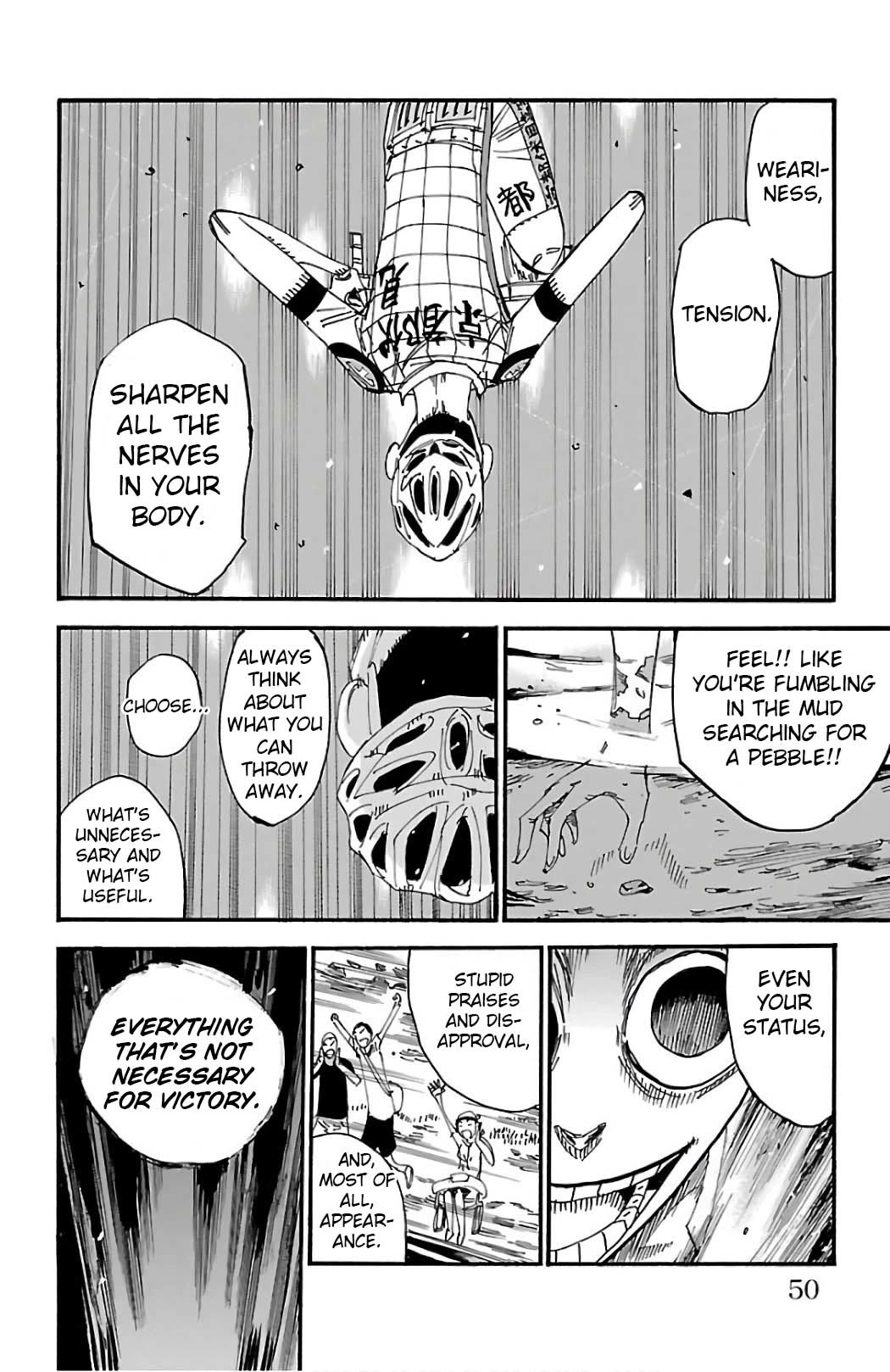 Yowamushi Pedal Chapter 496 page 3 - Chapter 496: The Stolen 200m