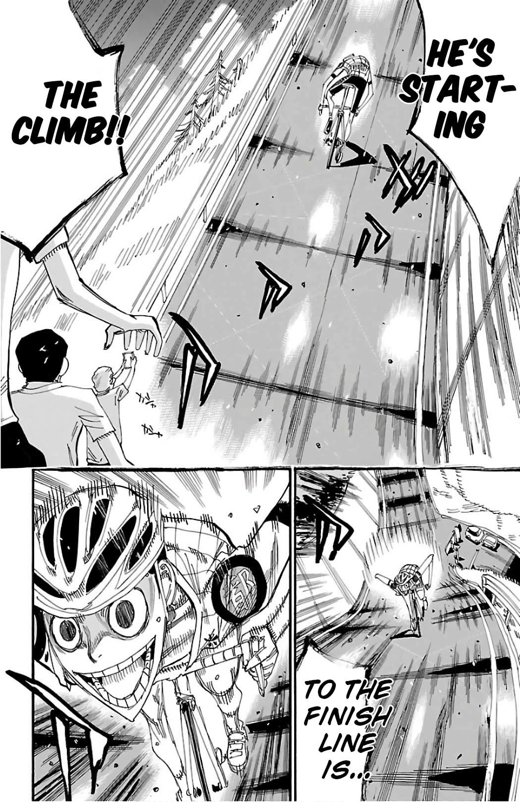 Yowamushi Pedal Chapter 496 page 7 - Chapter 496: The Stolen 200m