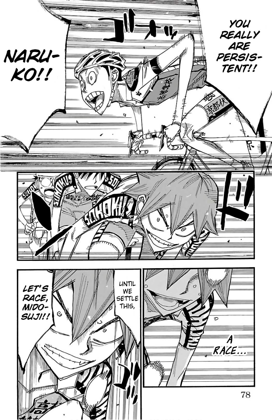 Yowamushi Pedal Chapter 497 page 10 - Chapter 497: The Naruko Limited Express!!