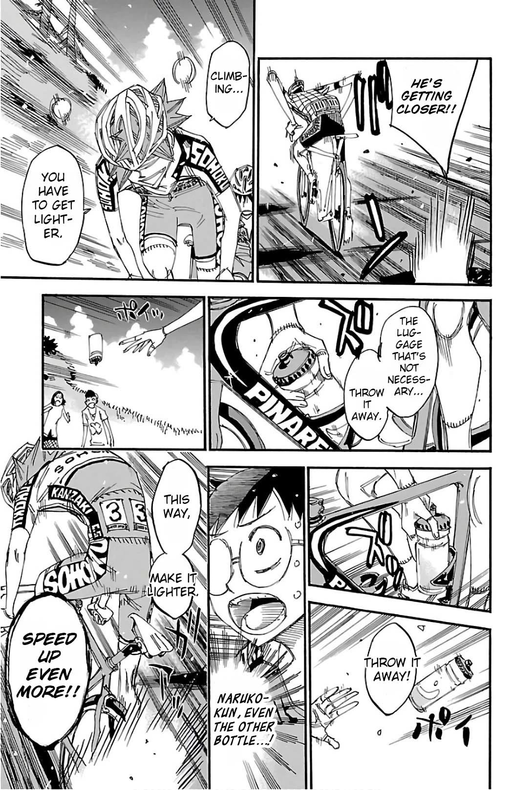 Yowamushi Pedal Chapter 497 page 13 - Chapter 497: The Naruko Limited Express!!