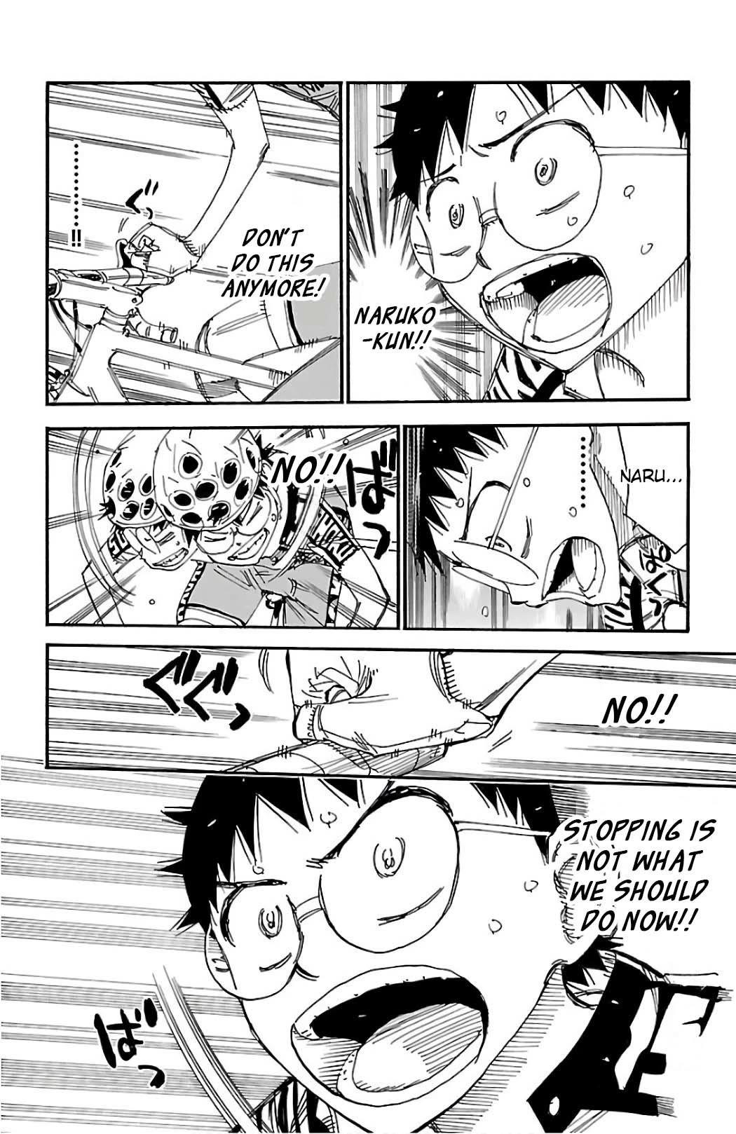 Yowamushi Pedal Chapter 497 page 14 - Chapter 497: The Naruko Limited Express!!
