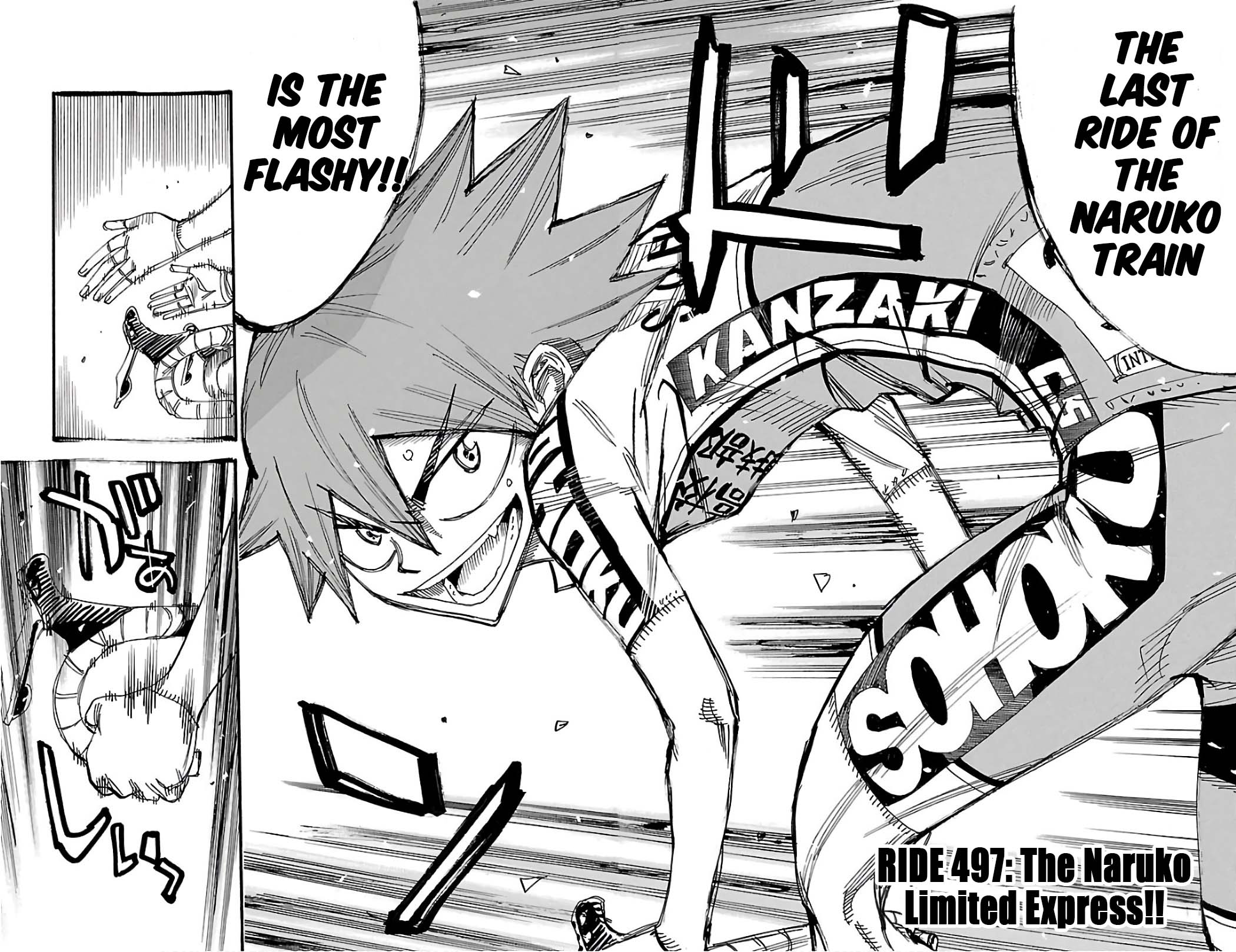 Yowamushi Pedal Chapter 497 page 2 - Chapter 497: The Naruko Limited Express!!