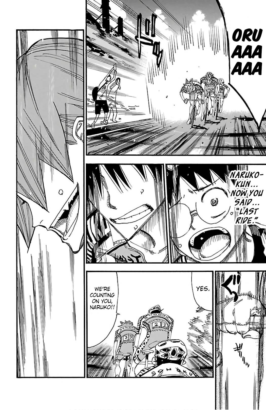 Yowamushi Pedal Chapter 497 page 3 - Chapter 497: The Naruko Limited Express!!