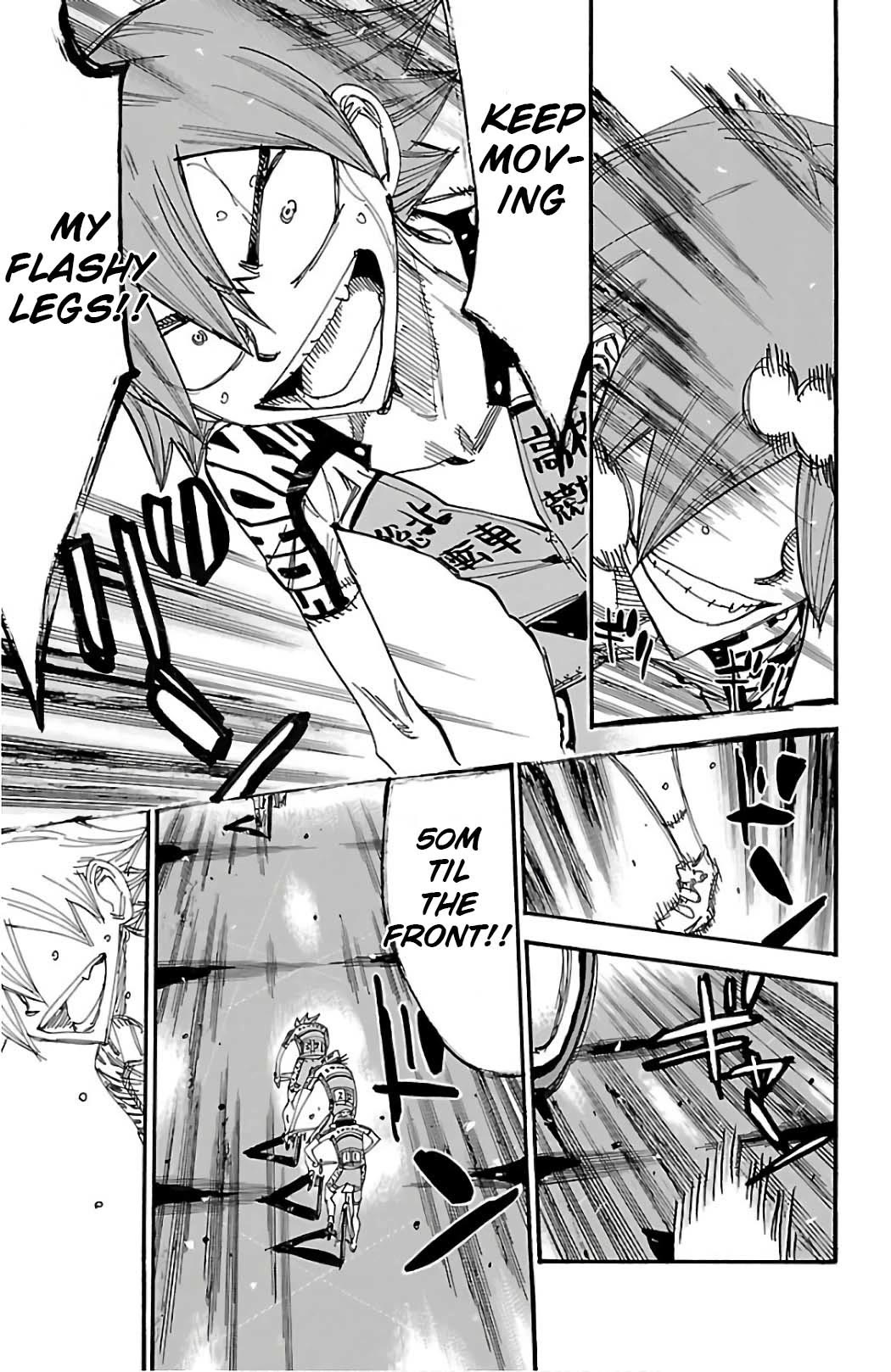 Yowamushi Pedal Chapter 498 page 12 - Chapter 498: The Last Thread