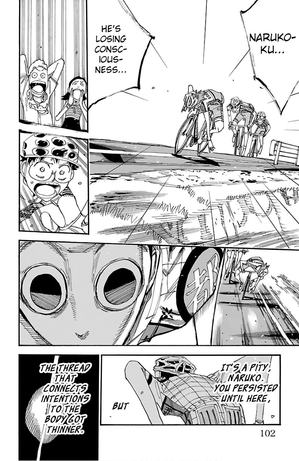 Yowamushi Pedal Chapter 498 page 14 - Chapter 498: The Last Thread