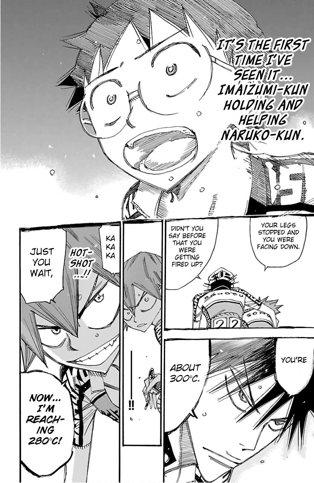 Yowamushi Pedal Chapter 498 page 17 - Chapter 498: The Last Thread