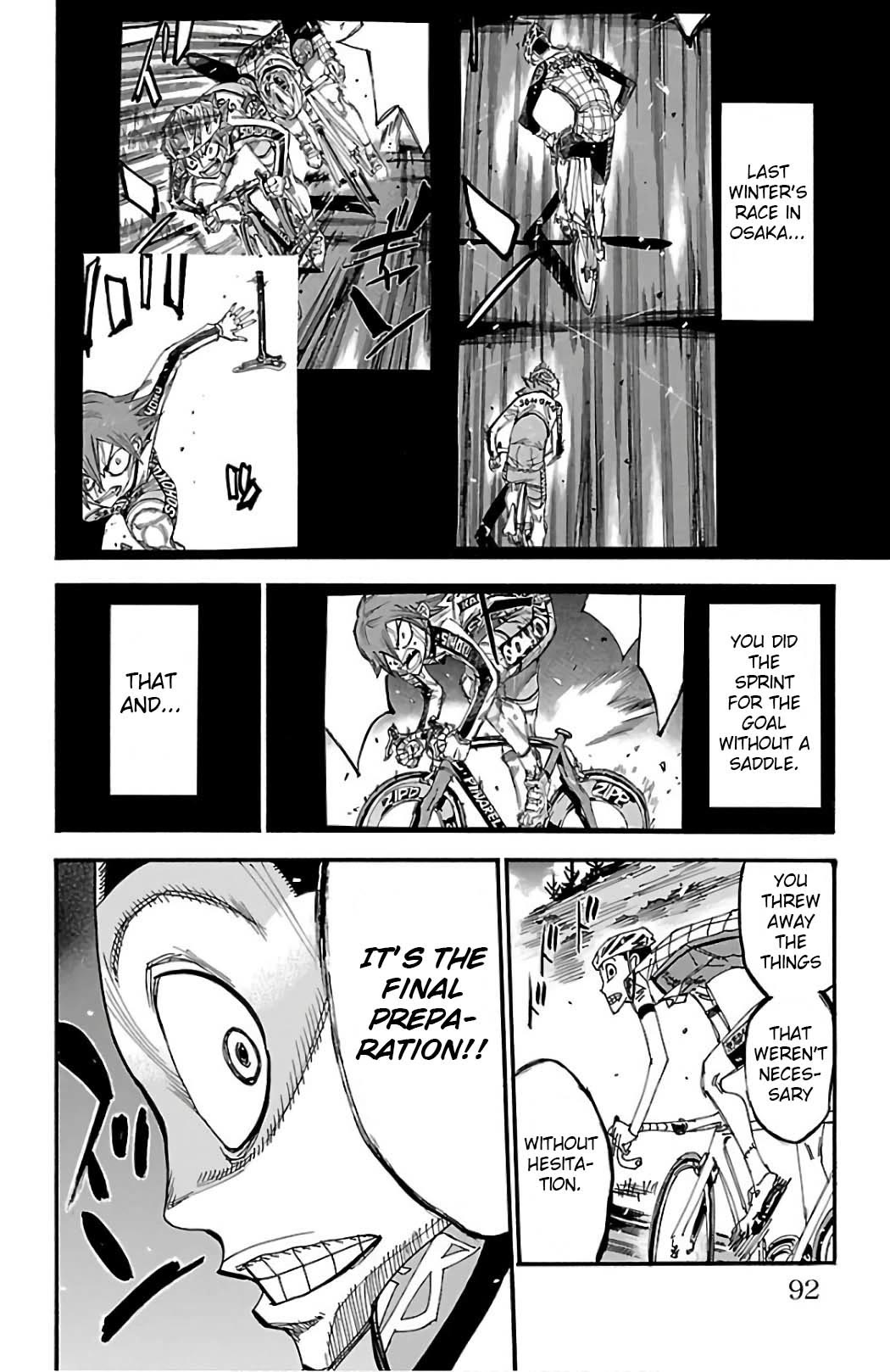 Yowamushi Pedal Chapter 498 page 5 - Chapter 498: The Last Thread