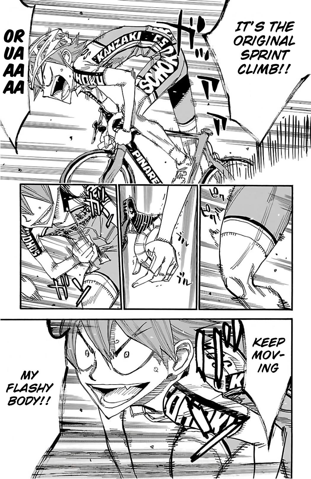 Yowamushi Pedal Chapter 498 page 8 - Chapter 498: The Last Thread