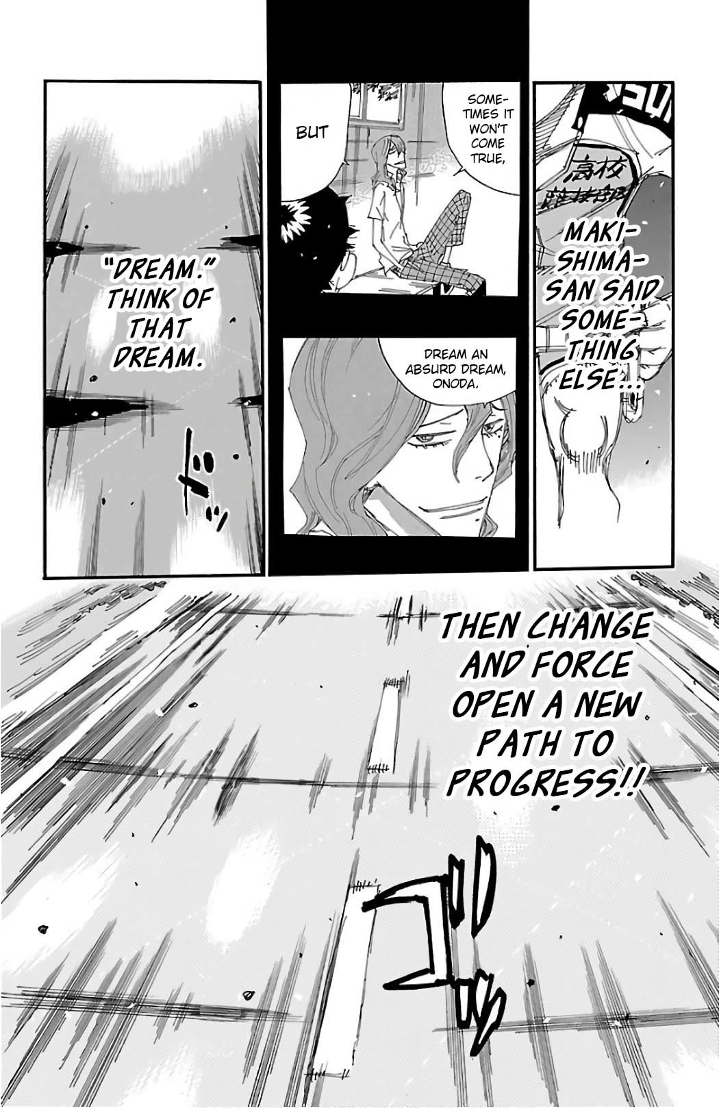 Yowamushi Pedal Chapter 499 page 11 - Chapter 499: Throw Away Everything