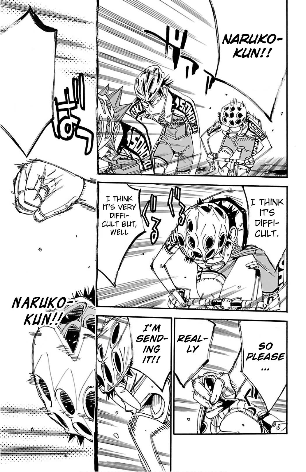 Yowamushi Pedal Chapter 499 page 12 - Chapter 499: Throw Away Everything