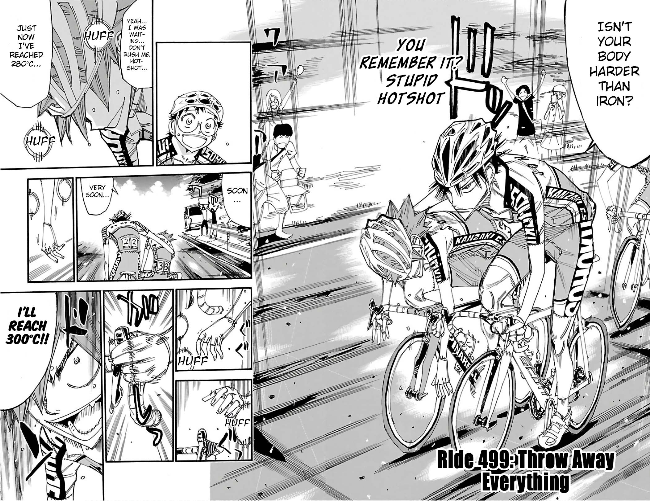 Yowamushi Pedal Chapter 499 page 2 - Chapter 499: Throw Away Everything