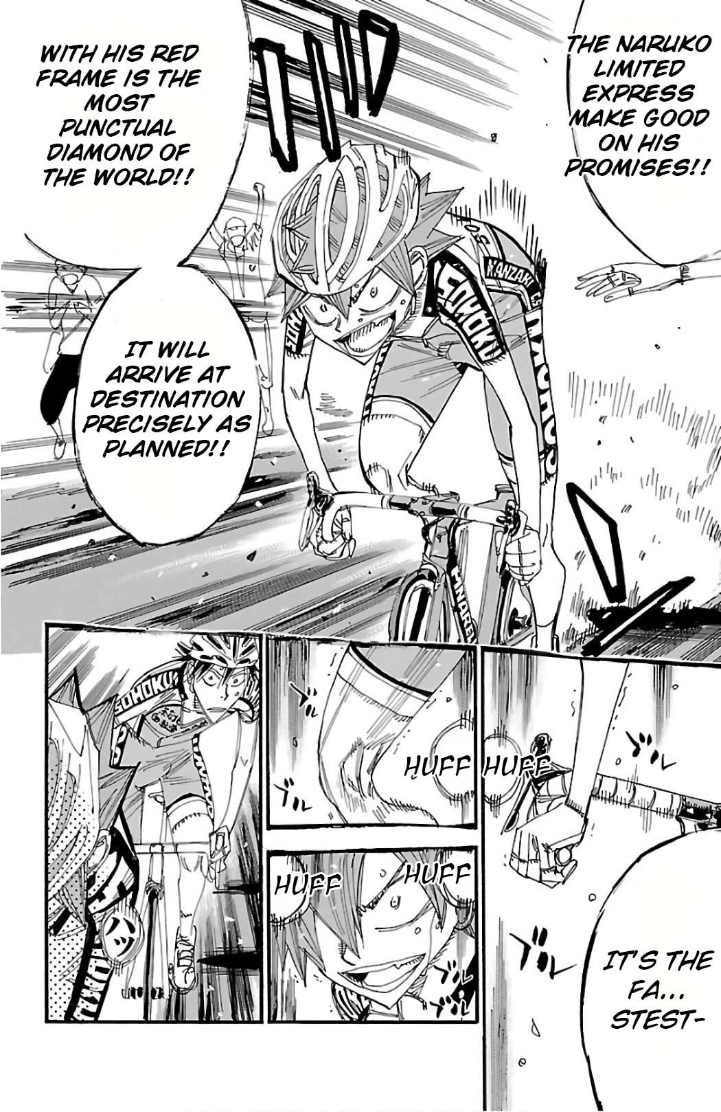 Yowamushi Pedal Chapter 499 page 5 - Chapter 499: Throw Away Everything