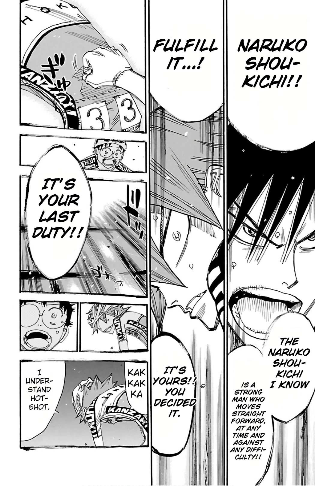 Yowamushi Pedal Chapter 499 page 7 - Chapter 499: Throw Away Everything